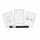 Eskadron Wandbilder Set Of 3 white-black
