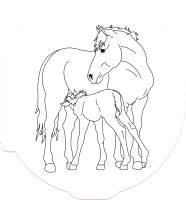 Coppenrath Glücks-Malbuch - Pferdefreunde