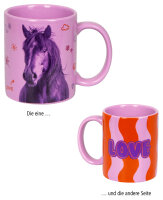 Coppenrath Porzellan Tasse Love I Love Horses