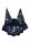 HKM Fliegenhaube Hobby Horsing Print