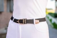 HKM Stretchgürtel -Rosegold Glamour- Style