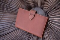 Penelope „Bertille" Brieftasche cognac