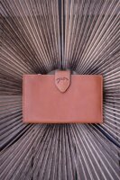 Penelope „Bertille" Brieftasche cognac