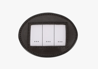 Brands of Q Nummernhalter Oval Hobby Horse Braun