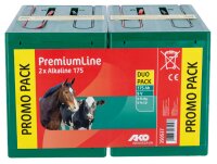 PROMO Doppelpack AKO-Batterie Alkaline 175 Ah grün
