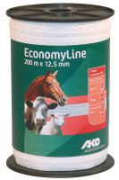 AKO EconomyLine Weideband 200 m weiß