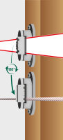 AKO Profi Eck-/Streckenisolator