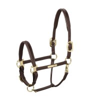 Eskadron Halfter Leather Elegance