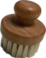 Euroriding Knopfbürste geöltes Holz