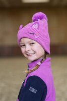 EQ Mütze Charlotte für Kinder Radiant Orchid