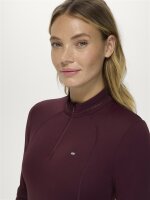 T.Hilfiger Womans 1/4 Zip Strass Training Top Cady