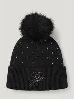 T.Hilfiger Women Rhinestone Pom Pom Beanie Daly